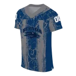 customized nevada wolf pack rugged stripes blue jersey best selling