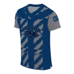 customized nevada wolf pack stripe block blue jersey best selling