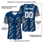 customized nevada wolf pack stripe block blue jersey best selling