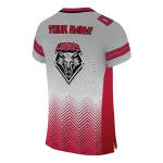 customized new mexico lobos halftone sweep grey black jersey best selling