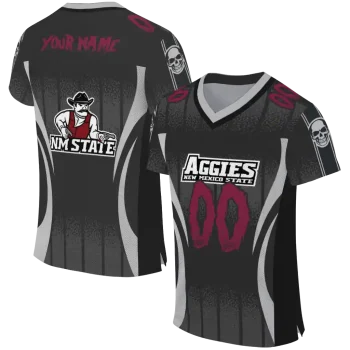 customized new mexico state aggies dynamic dots white jersey best selling