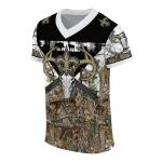 customized new orleans saints antler skull camouflage hunting jersey best selling