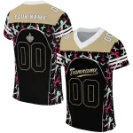 customized new orleans saints brushstroke xs black jersey best selling