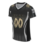 customized new orleans saints dynamic dots black jersey best selling