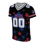 customized new york giants star cluster black jersey best selling