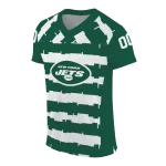 customized new york jets layered grids green jersey best selling