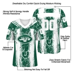 customized new york jets rugged stripes green jersey best selling