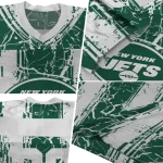 customized new york jets rugged stripes green jersey best selling