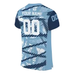 customized north carolina tar heels camo shatter light blue jersey best selling