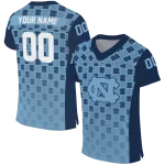 customized north carolina tar heels stacked rectangle light blue jersey best selling