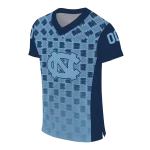 customized north carolina tar heels stacked rectangle light blue jersey best selling