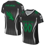 customized north texas mean green dynamic dots black jersey best selling