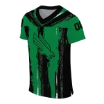 customized north texas mean green striped texture green jersey best selling
