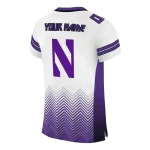 customized northwestern wildcats halftone sweep white black jersey best selling