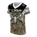 customized ohio bobcats antler skull camouflage hunting jersey best selling