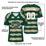 customized ohio bobcats layered grids green jersey best selling