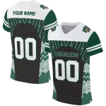 customized ohio bobcats tire arrows green black white jersey best selling