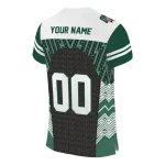 customized ohio bobcats tire arrows green black white jersey best selling
