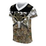 customized oklahoma sooners antler skull camouflage hunting jersey best selling