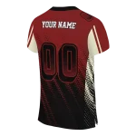 customized oklahoma sooners halftone flow crimson black jersey best selling