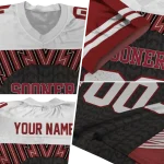 customized oklahoma sooners tire arrows crimson black white jersey best selling