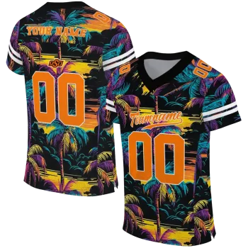 customized oklahoma state cowboys sundown palm jersey best selling