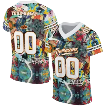 customized oklahoma state cowboys tribal face jersey best selling