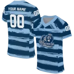 customized old dominion monarchs art stripe blue jersey best selling