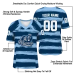 customized old dominion monarchs art stripe blue jersey best selling