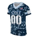customized old dominion monarchs camouflage abstract blue jersey best selling