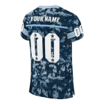 customized old dominion monarchs camouflage abstract blue jersey best selling