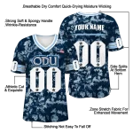 customized old dominion monarchs camouflage abstract blue jersey best selling