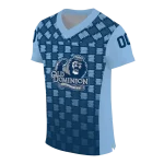 customized old dominion monarchs stacked rectangle blue jersey best selling