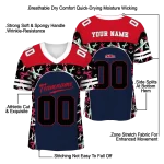 customized ole miss rebels brushstroke xs blue black jersey best selling