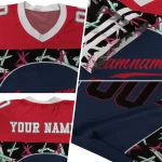 customized ole miss rebels brushstroke xs blue black jersey best selling