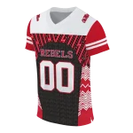 customized ole miss rebels tire arrows red black white jersey best selling