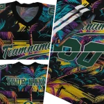 customized oregon ducks sundown palm jersey best selling