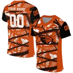 customized oregon state beavers camo shatter orange jersey best selling
