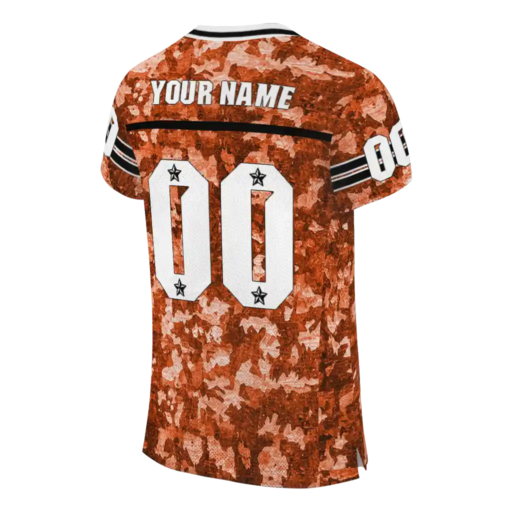 customized oregon state beavers camouflage abstract orange jersey high quality customized oregon state beavers camouflage abstract orange jersey high quality