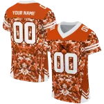 customized oregon state beavers mirrored pattern orange jersey best selling