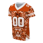 customized oregon state beavers mirrored pattern orange jersey best selling