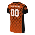 customized oregon state beavers stacked rectangle orange jersey best selling