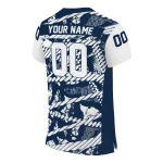 customized penn state nittany lions camo shatter blue jersey best selling