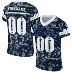 customized penn state nittany lions camouflage abstract blue jersey best selling