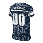 customized penn state nittany lions camouflage abstract blue jersey best selling