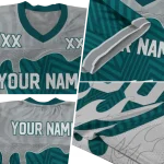 customized philadelphia eagles dripping flames green white jersey best selling