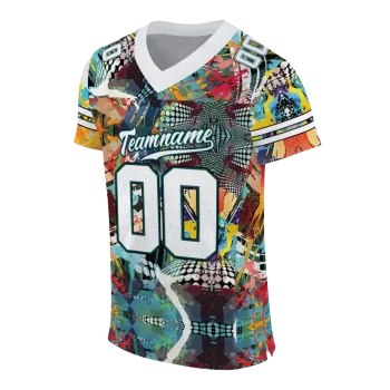 customized philadelphia eagles tribal face jersey fashion forward