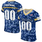 customized pittsburgh panthers camouflage abstract royal blue jersey best selling