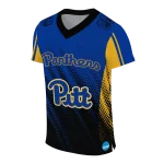 customized pittsburgh panthers halftone flow royal blue black jersey best selling