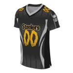 customized pittsburgh steelers dynamic dots black jersey best selling